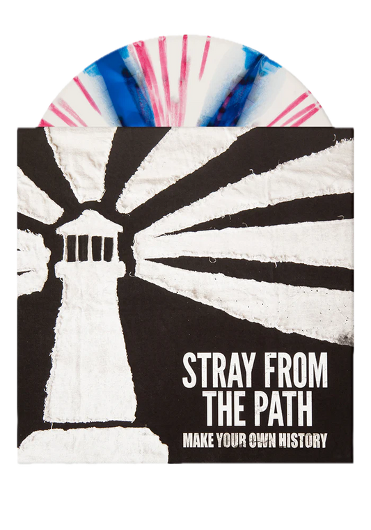 Make Your Own History Blue Jay & White Cornetto w/ Red Splatter Vinyl