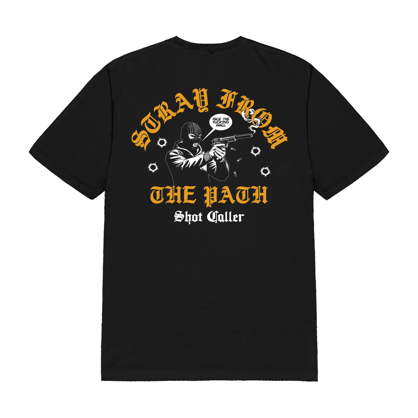 Shot Caller Black Tee